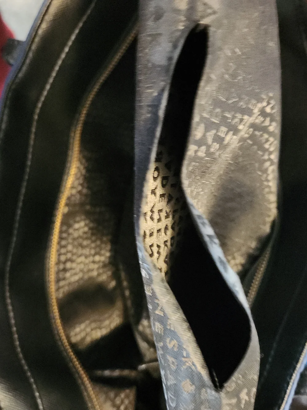 Kate Spade Black Avenue Margereta Tote Bag with Black Handles